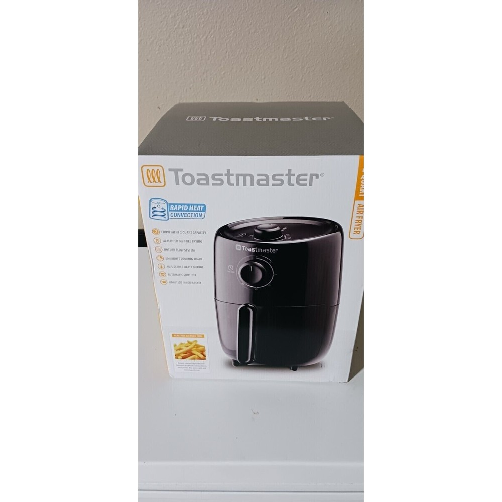 Toastmaster- Air Fryer- 2 Qt. Capacity Adjustable Heating Control- 1000 W